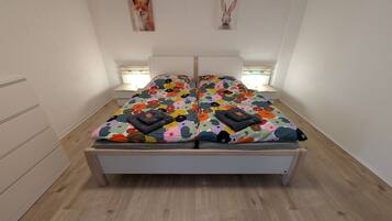 2 sovrum, gratis wi-fi och sÀngklÀder