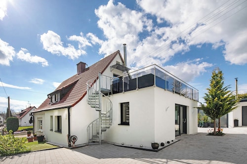 Einzimmerapartment 'Ferienwohnung Erhardt' mit privater Terrasse und WLAN