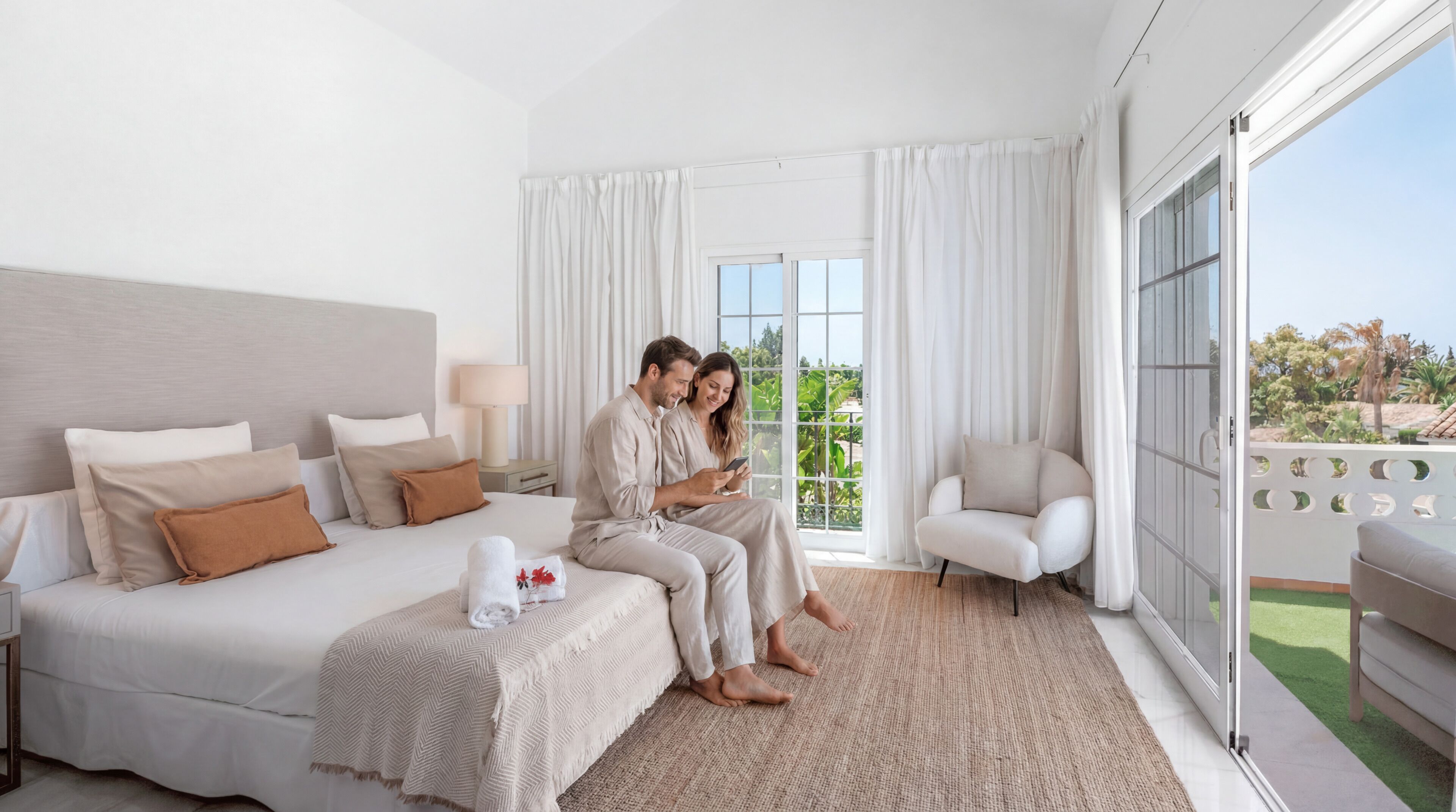 4 chambres, accès Internet, draps fournis