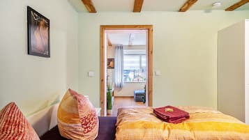 2 Schlafzimmer, Bügeleisen/Bügelbrett, kostenloses WLAN, Bettwäsche