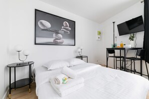 Strykejern/-brett, wi-fi og sengetøy