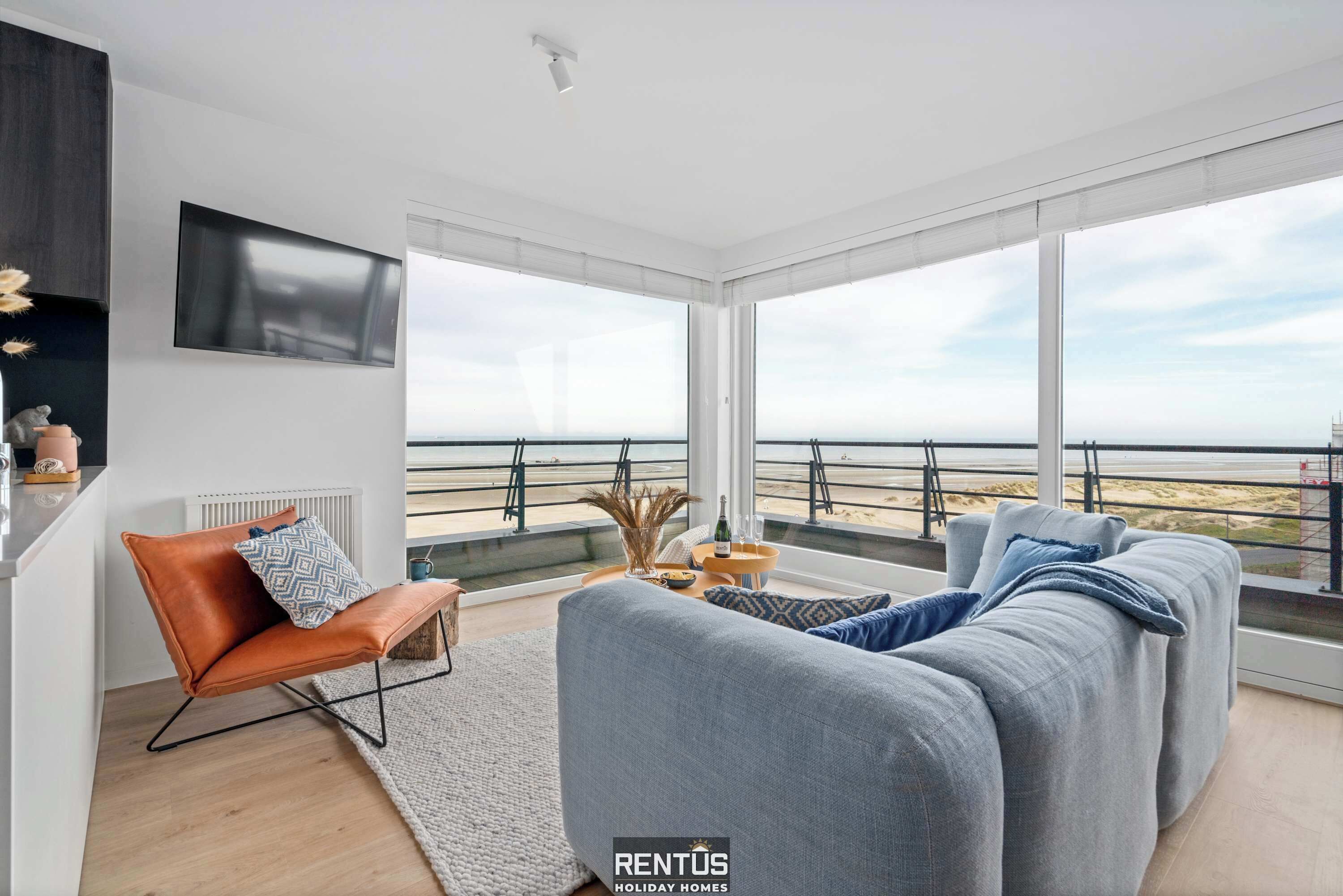 Televisie en een kantoor