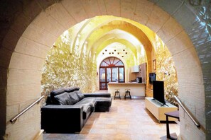 Family House, Multiple Bedrooms (Mixel Gozitan Villa and Pool) | Living area - Mixel Gozitan Villa and Pool (Sannat)