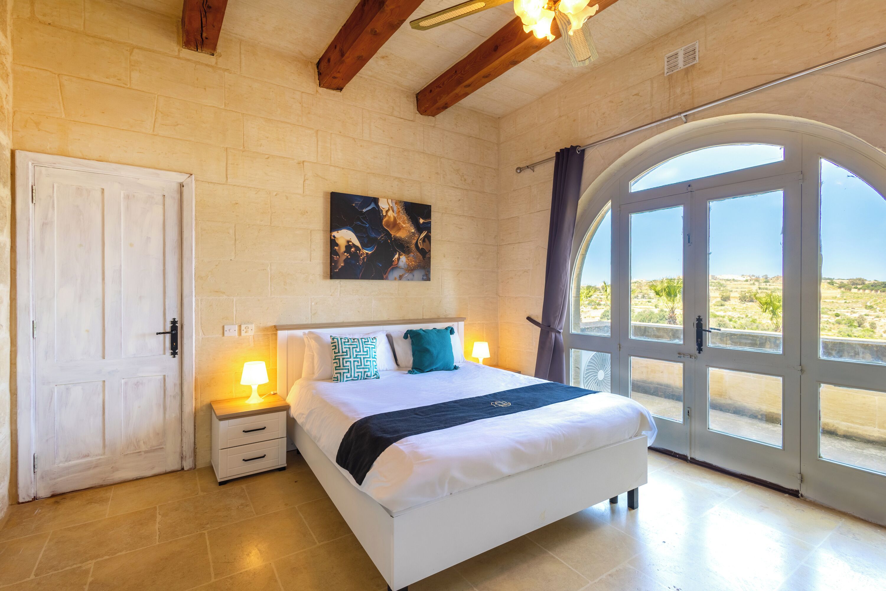 Nhà dành cho gia đình, nhiều phòng ngủ (Nirvana Gozitan Villa & Pool) | 4 phòng ngủ, bàn ủi/dụng cụ ủi quần áo 