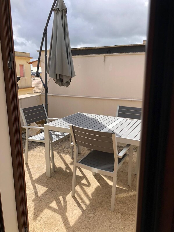 Apartment, 1 Bedroom, Patio, City View | Balcony