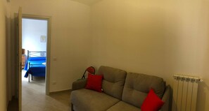 Apartment, 1 Schlafzimmer, Terrasse, Stadtblick | Wohnzimmer