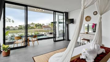 Villa | 1 habitación, minibar, wifi gratis y ropa de cama