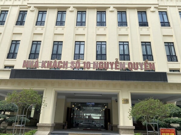 Fassade der Unterkunft