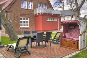 Outdoor dining - Riechey Comfortable holiday residence (Fehmarn)