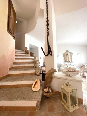 Villa, 3 Bedrooms, Smoking, Balcony | Dining room - Villa Paradise View Costa Paradiso (Trinità d'Agultu e Vignola)