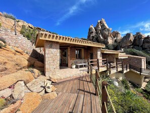 Villa, 3 Bedrooms, Smoking, Balcony | Balcony - Villa Paradise View Costa Paradiso (Trinità d'Agultu e Vignola)