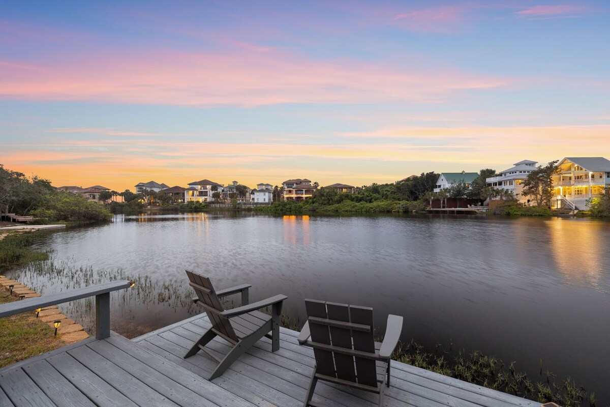 Photo 6 of Casa Esmerelda: Lake Front Luxury Home w/ Private Pool & Golf Cart