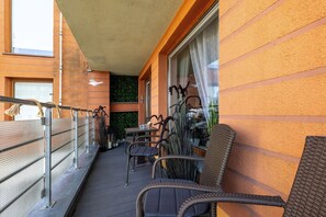 Leilighet, 1 soverom, 2 bad | Balkong