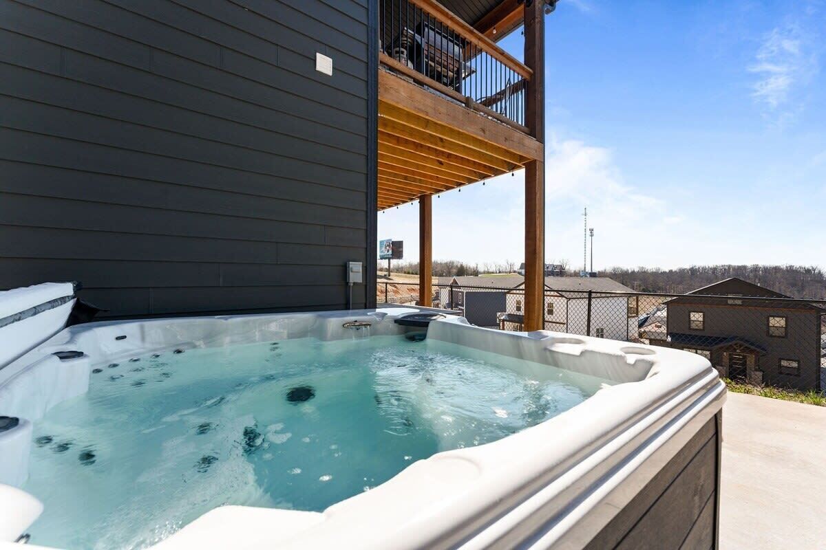 Bain à remous extérieur