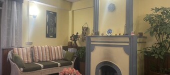 The apartment is a 2 bedroom, 1 living room, 1 bathroom with kitchen. 