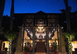 Front of property - evening/night
