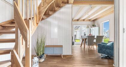 Tüddis Huus - Infrarot-Sauna, Badewanne, Dusche, Terrasse, Grill, PKW-Stellplatz