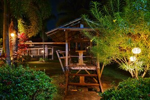 Façade de l’hébergement