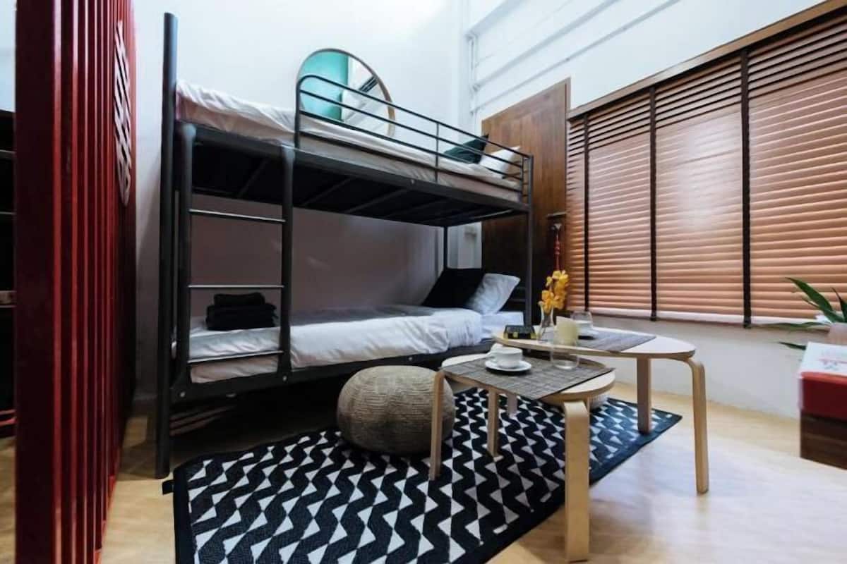 Desk, iron/ironing board (on request), WiFi (free), bed sheets