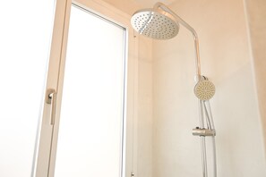 Shower, hair dryer