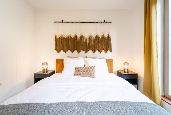 1 Schlafzimmer, Reisekinderbett, WLAN, Bettwäsche