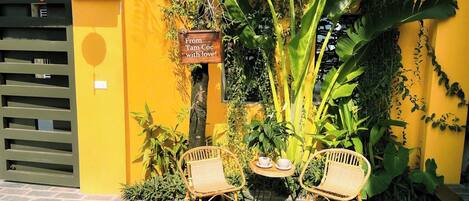 Façade de l’hébergement