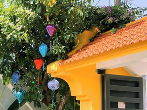 Fachada da propriedade