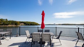 Outdoor dining - Frosted Reflections-Winter Escape on the Lake (Village of Four Seasons)