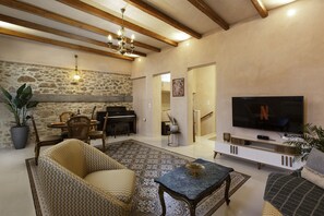 Design Apartment | Living area | Flat-screen TV - casa emiliana (Rhodes)