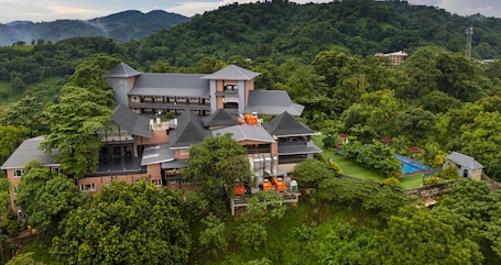 Exterior detail. Mayfair Spring Valley Resort Guwahati