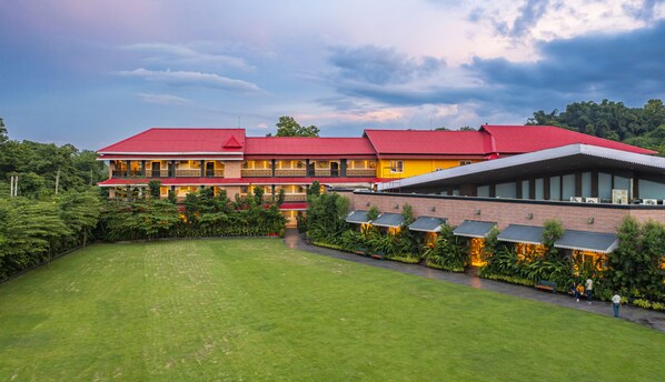 Blick von der Unterkunft