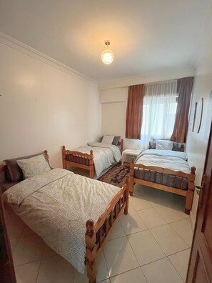 2 bedrooms, WiFi, bed sheets