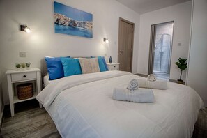 2 soverom, strykejern/-brett, wi-fi og sengetøy