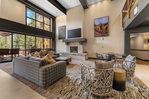 Fireplace - Condo in River Run w/ Beautiful Views & Close to Shops, Gondola & Dining (Keystone)