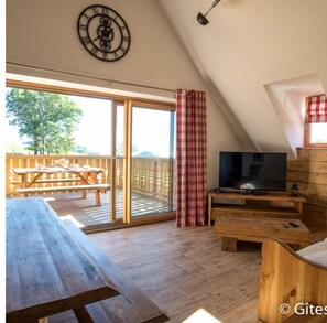 Vue depuis l’hébergement