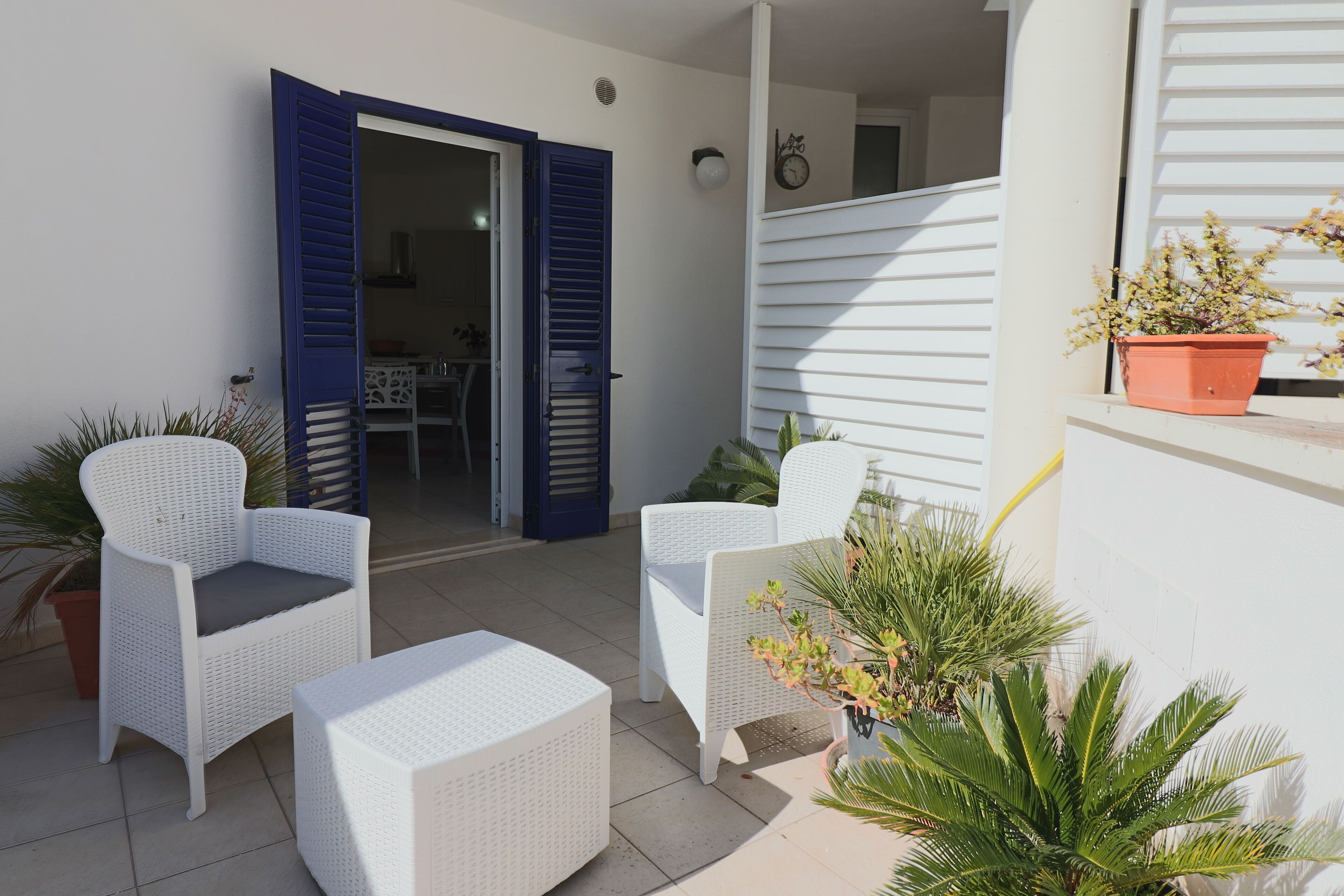 Lägenhet - 3 sovrum - rökare - utsikt mot staden | Terrass/Patio