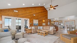 Smart TV, fireplace, DVD player - Book Acadian Bay | Sandbridge Vacation Rental (VIRGINIA BEACH)