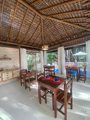 Restaurant - Pousada Casa de Sapê (Porto Seguro)