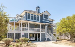 Exterior - C6022 Tranquility. Pet Friendly, Hot Tub, Community 2 Pools/Tennis/Playground (Corolla)