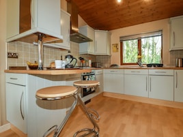 Fridge, dishwasher, electric kettle, toaster