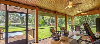 Tranquil Suite w/ Porch < 2 Mi to Cedar Lakes!