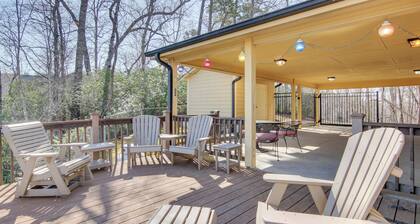 Furnished Deck + Mtn Views: Rutherfordton Home