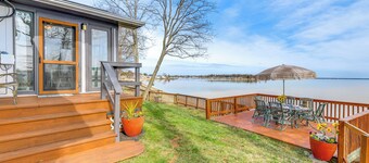 Riverfront Colonial Beach Home w/ Private Beach!