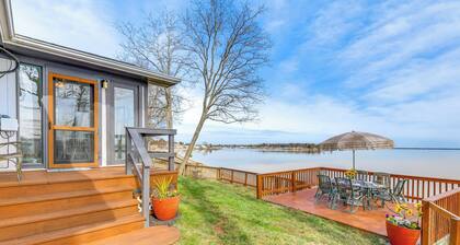Riverfront Colonial Beach Home w/ Private Beach!