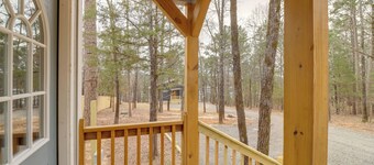 Steps to Greers Ferry Lake: Tumbling Shoals Cabin!