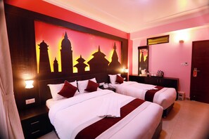 Hypo-allergenic bedding, memory foam beds, desk, laptop workspace - HOTEL TASK INTERNATIONAL PVT LTD (Pokhara)