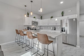 Private kitchen - Serene Golf View Retreat 3 Bedroom Duplex by RedAwning (Lehigh Acres)