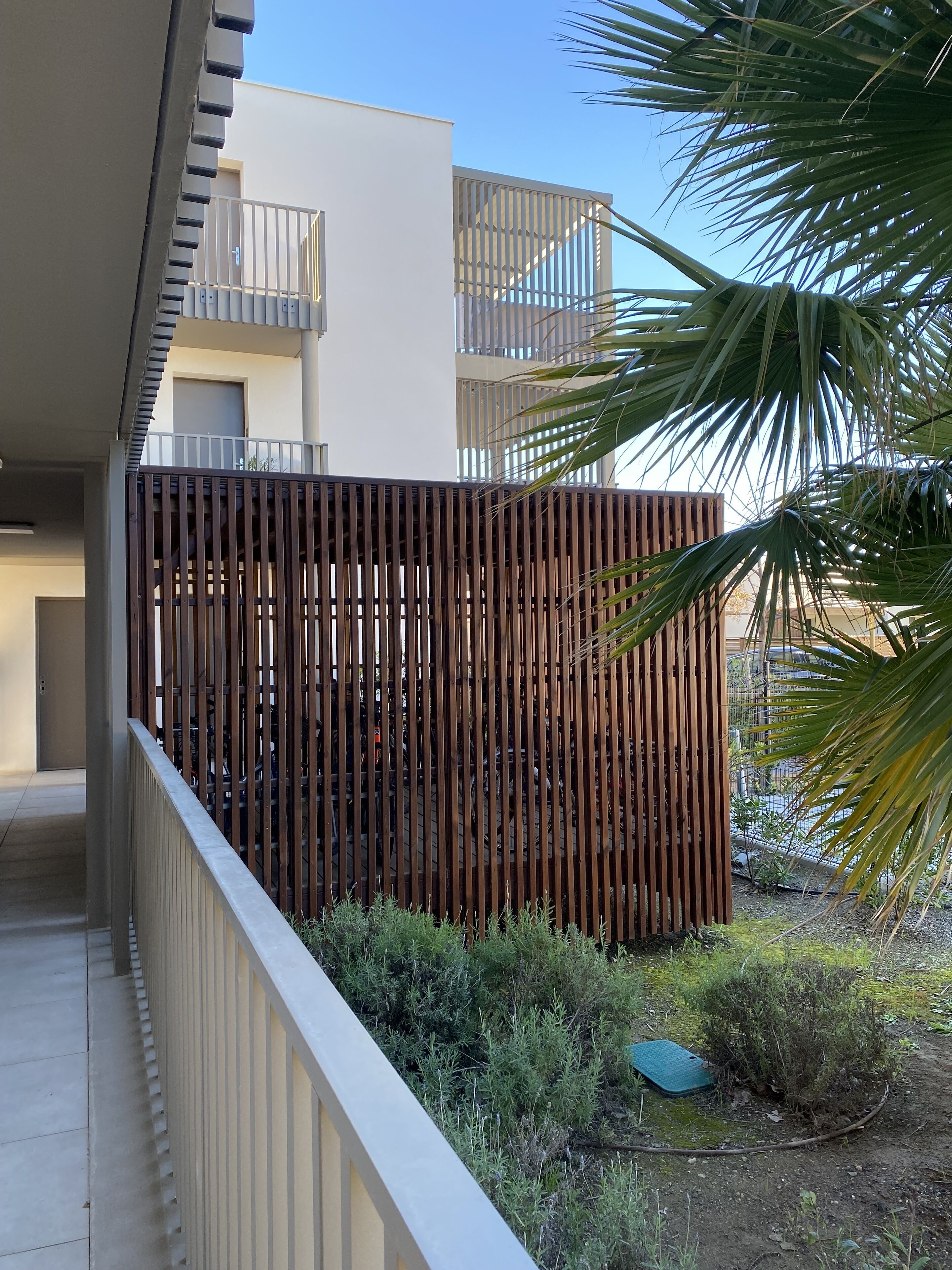 Enceinte de l’hébergement