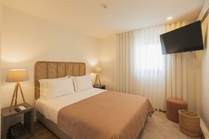 1 غرفة نوم ومكواة/لوح كي وواي فاي وملاءات أسرّة