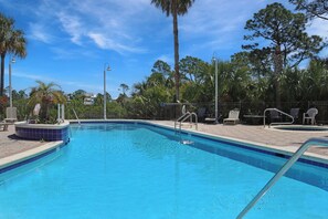 Pool - Shell Seeker: Beach Views, Pool & Hot Tub Paradise (Cape San Blas)
